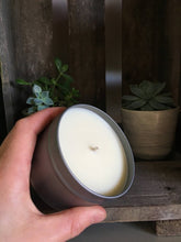 Organic 100% Plant-Based Soy Candles 6.5 ounces of Organic Wax in an 8 oz travel tin.  Natural Non-toxic!
